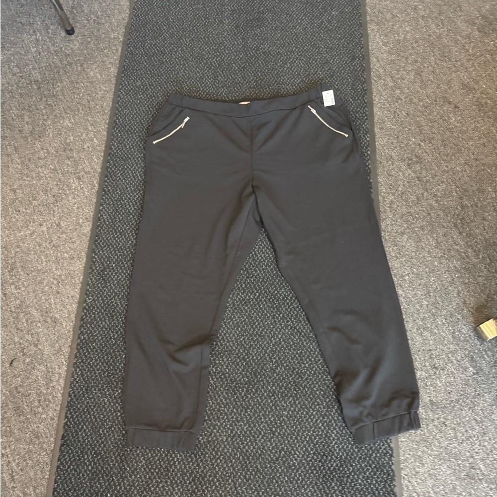 Maurices Black jogger trousers 2X